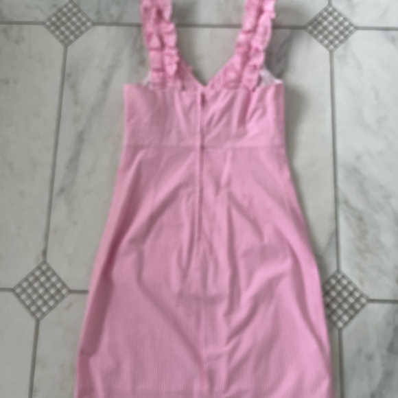 Lilly Pulitzer Pink Ruffle Dress - Picture 2 of 6